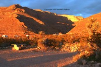 Oliver Lee CG and Sacramento mountains at sunset