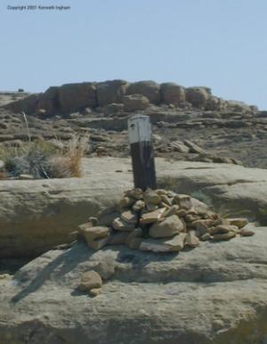 Trail marker
