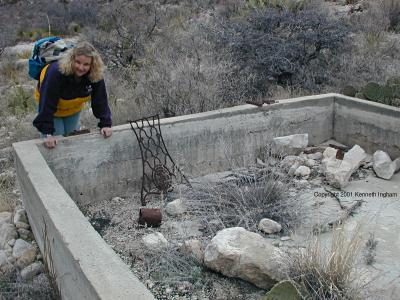Remains of an old ranch
