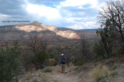 Kenneth and interesting layered geologic formations
