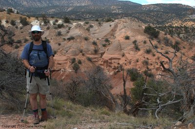 Kenneth Ingham on the Rim Vista trail
