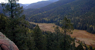 A view of the Mora Flats
