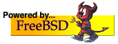 Powered by FreeBSD